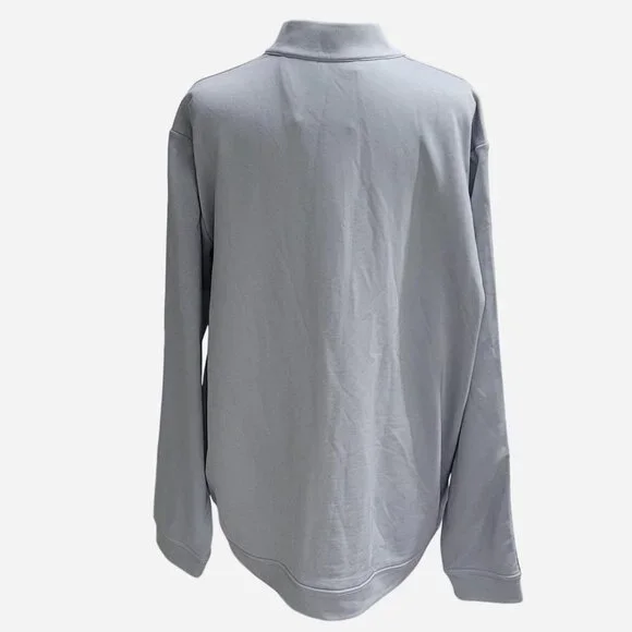 Adidas men’s size XL gray with red accent zip up golf jacket - Picture 3 of 5